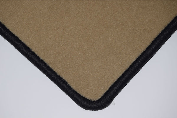 Mercedes E Class (W213) Saloon / Estate 2016-2023 Beige Luxury Velour Tailored Car Mats HITECH