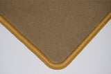 MG ZT V8 With Eyelets 2001-2005 Beige Luxury Velour Tailored Car Mats HITECH