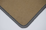 Mercedes G Class (W463) without CupHolder 2008-2018 Beige Luxury Velour Tailored Car Mats HITECH
