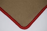 Ford Mondeo 1992-2000 Beige Luxury Velour Tailored Car Mats HITECH