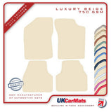 Citroen Synergie 1995-2002 Beige Luxury Velour Tailored Car Mats HITECH