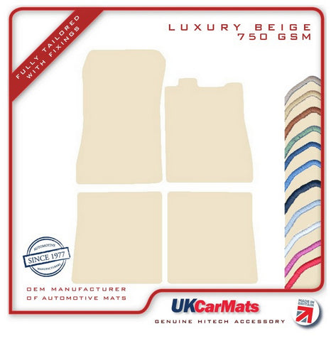 Citroen SM 1970-1975 Beige Luxury Velour Tailored Car Mats HITECH