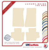Nissan Datsun 260Z 1974-1978 Beige Luxury Velour Tailored Car Mats HITECH