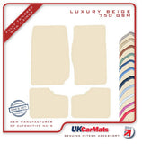 Daihatsu Sportrak 1989-1998 Beige Luxury Velour Tailored Car Mats HITECH