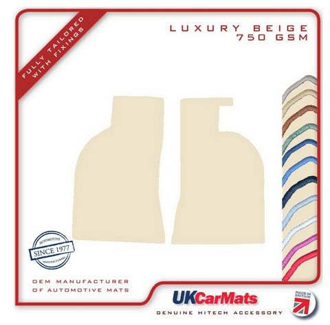 Ford RS200 1984-1986 Beige Luxury Velour Tailored Car Mats HITECH