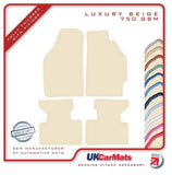 Fiat Punto 1999-2006 Beige Luxury Velour Tailored Car Mats HITECH