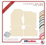 Ford Focus 2002-2004 Beige Luxury Velour Tailored Car Mats HITECH