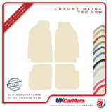 Fiat 131 1974-1984 Beige Luxury Velour Tailored Car Mats HITECH