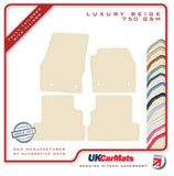 Ford Kuga 2015-2019 Beige Luxury Velour Tailored Car Mats HITECH