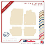 Ford Fiesta Mk8 2017 onwards Beige Luxury Velour Tailored Car Mats HITECH