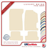 Honda Prelude 1992-1996 Beige Luxury Velour Tailored Car Mats HITECH