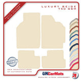 Honda HR-V 3dr 1999-2003 Beige Luxury Velour Tailored Car Mats HITECH