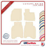 Honda Civic 5dr 2008-2011 Beige Luxury Velour Tailored Car Mats HITECH