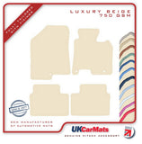 Hyundai i30 2012-2017 Beige Luxury Velour Tailored Car Mats HITECH