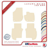 Honda Jazz Hybrid 2020 onwards Beige Luxury Velour Tailored Car Mats HITECH