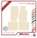 Jeep Cherokee 1993-2001 Beige Luxury Velour Tailored Car Mats HITECH