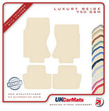 Jaguar S-Type (X200) Manual 2003-2009 Beige Luxury Velour Tailored Car Mats HITECH