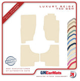 Jeep Cherokee 2001-2007 Beige Luxury Velour Tailored Car Mats HITECH