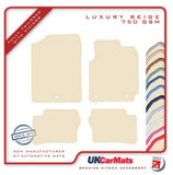 Kia Picanto 2017-2024 Beige Luxury Velour Tailored Car Mats HITECH