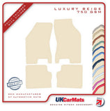 Lancia Delta 1985-1994 Beige Luxury Velour Tailored Car Mats HITECH