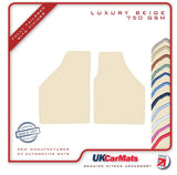 Lancia Montecarlo 1979-1982 Beige Luxury Velour Tailored Car Mats HITECH