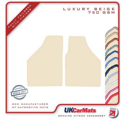 Lancia Montecarlo 1979-1982 Beige Luxury Velour Tailored Car Mats HITECH