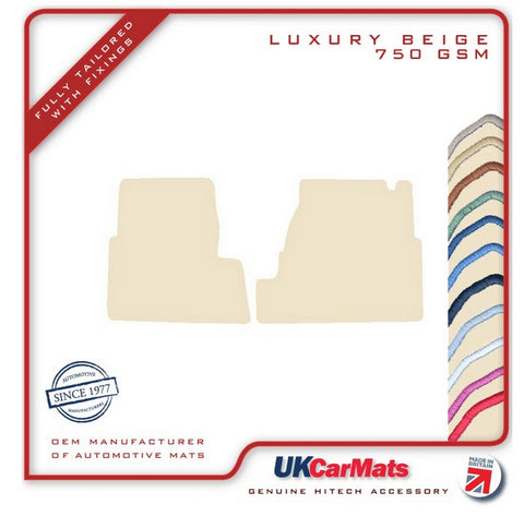 Land Rover Series 3 1972-1983 Beige Luxury Velour Tailored Car Mats HITECH