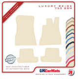 Lexus SC 2001 onwards Beige Luxury Velour Tailored Car Mats HITECH