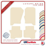 Land Rover Discovery  2004-2009 Beige Luxury Velour Tailored Car Mats HITECH