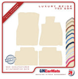 Lexus LS600H XF40 2006-2017 Beige Luxury Velour Tailored Car Mats HITECH