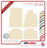 Lexus LS 460 2007 onwards Beige Luxury Velour Tailored Car Mats HITECH