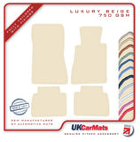 Mercedes 190 (W201) Saloon 1982-1993 Beige Luxury Velour Tailored Car Mats HITECH