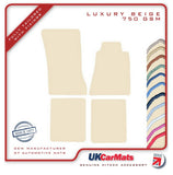 Mercedes SL (W107) 2 Seater 1983-1989 Beige Luxury Velour Tailored Car Mats HITECH