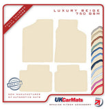 Mazda 626 1987-1992 Beige Luxury Velour Tailored Car Mats HITECH