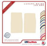 MG Midget 1963-1974 Beige Luxury Velour Tailored Car Mats HITECH