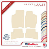 Mazda 626 1992-1997 Beige Luxury Velour Tailored Car Mats HITECH