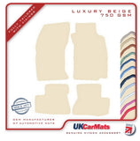 Mitsubishi 3000GT/GTO 1991-2000 Beige Luxury Velour Tailored Car Mats HITECH