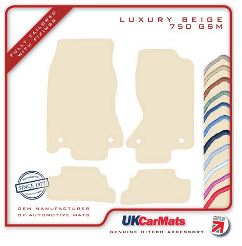 Mazda RX7  Mk3 1993-2001 Beige Luxury Velour Tailored Car Mats HITECH