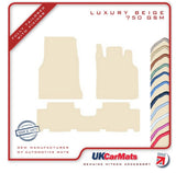 Mercedes A Class (W168) SWB 1998-2004 Beige Luxury Velour Tailored Car Mats HITECH