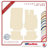 Mercedes CL (W215) Coupe 2000-2006 Beige Luxury Velour Tailored Car Mats HITECH