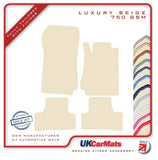 Mercedes CLK (C208) Convertible 1997-2003 Beige Luxury Velour Tailored Car Mats HITECH