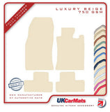 Mini R50 R53 2001-2006 Beige Luxury Velour Tailored Car Mats HITECH