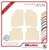 Mitsubishi Galant 2000-2003 Beige Luxury Velour Tailored Car Mats HITECH