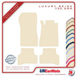 Mercedes CLK (W208) Coupe 1997-2002 Beige Luxury Velour Tailored Car Mats HITECH
