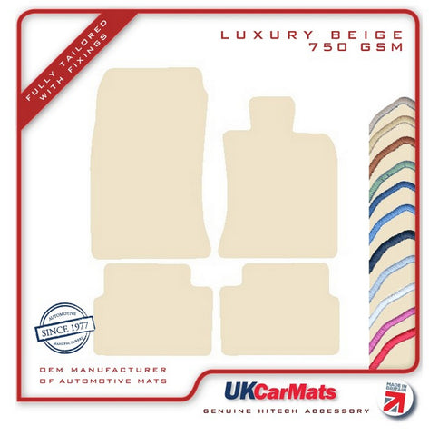 Mini Clubman R55 2007-2014 Beige Luxury Velour Tailored Car Mats HITECH