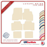 Mitsubishi Grandis 2004-2010 Beige Luxury Velour Tailored Car Mats HITECH