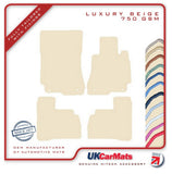 Mercedes S Class (W221) Saloon SWB 2006-2013 Beige Luxury Velour Tailored Car Mats HITECH