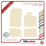 Mini Countryman R60 2010-2016 Beige Luxury Velour Tailored Car Mats HITECH
