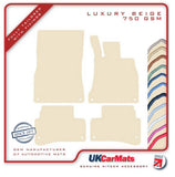 Mercedes S Class (W222) Saloon SWB 2013-2020 Beige Luxury Velour Tailored Car Mats HITECH