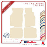 Mitsubishi Evo 4-5 1997-1999 Beige Luxury Velour Tailored Car Mats HITECH